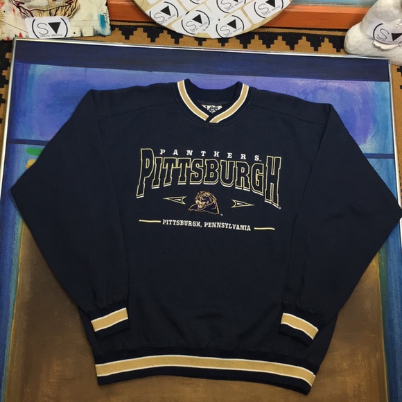 Lee Other - 90s Pitt Panthers Football Basketball Sweatshirt